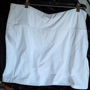 NEW Lands' End Women's Active High Impact High Rise Flat Front Skort - sz 1X